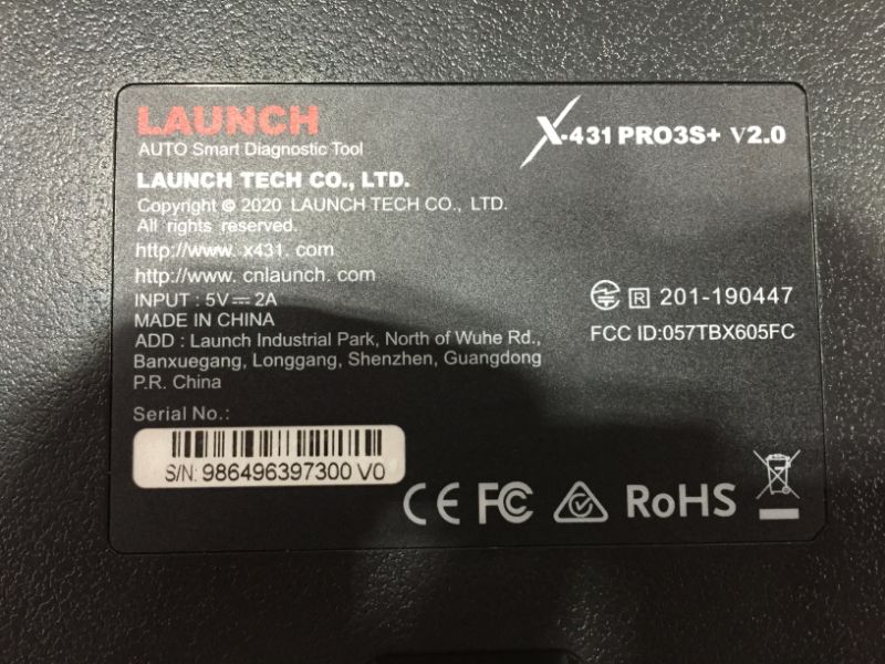 Photo 5 of LAUNCH X431 PRO3S+ Bi-Directional Scan Tool(Newer Model of X431 V PRO4.0),2022 Newest 31+ Reset Service OE-Level Full System Bluetooth Diagnostic Scanner,ECU Coding,AutoAuth FCA SGW,2 Yrs Free Update
