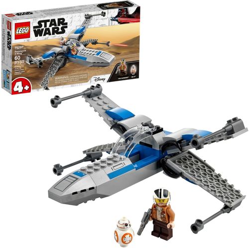 Photo 1 of LEGO Star Wars Resistance X-Wing 75297 Poe Dameron Starfighter Building Toy (60 Pieces)
