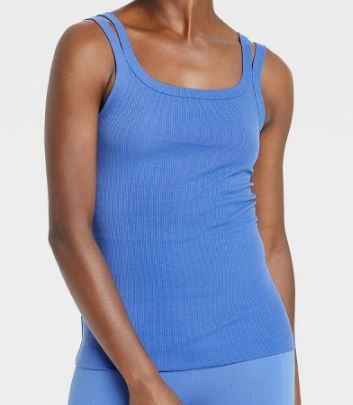 Photo 1 of Women's Active Ribbed Tank Top - All in Motion™
COLOR : COBALT
SIZE : MEDIUM