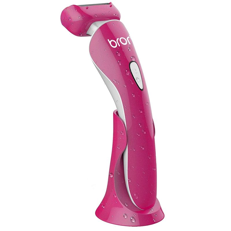 Photo 1 of Brori Electric Razor for Women - Womens Shaver Bikini Trimmer Body Hair Removal for Legs and Underarms Rechargeable Wet and Dry Painless Cordless with LED Light - SEALED 
