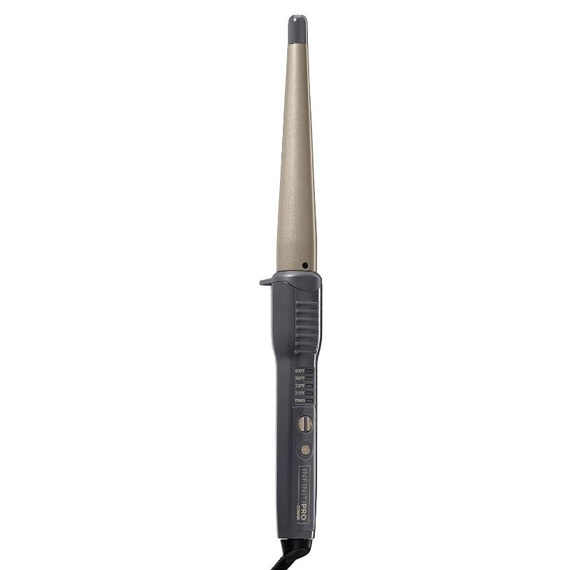Photo 1 of INFINITIPRO BY CONAIR Tourmaline Ceramic Curling Wand; 1-Inch to 1/2-Inch
