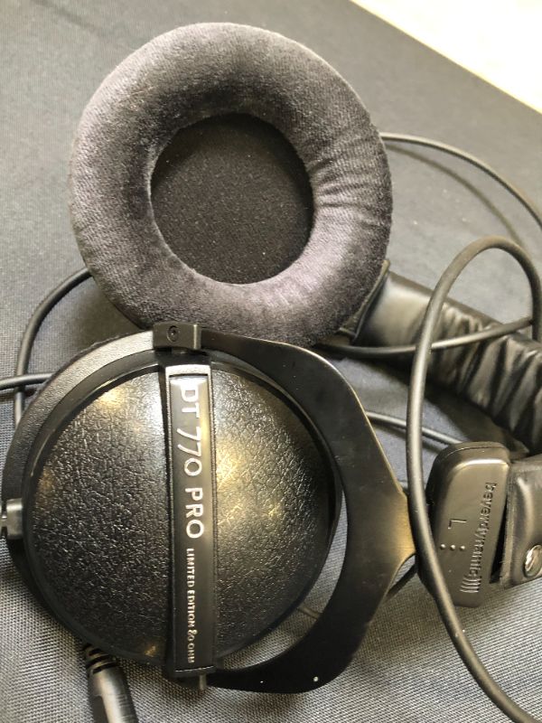 Photo 1 of beyerdynamic DT 770 PRO 80 Ohm Over-Ear Studio Headphones in Gray. Enclosed design, wired for professional recording and monitoring
