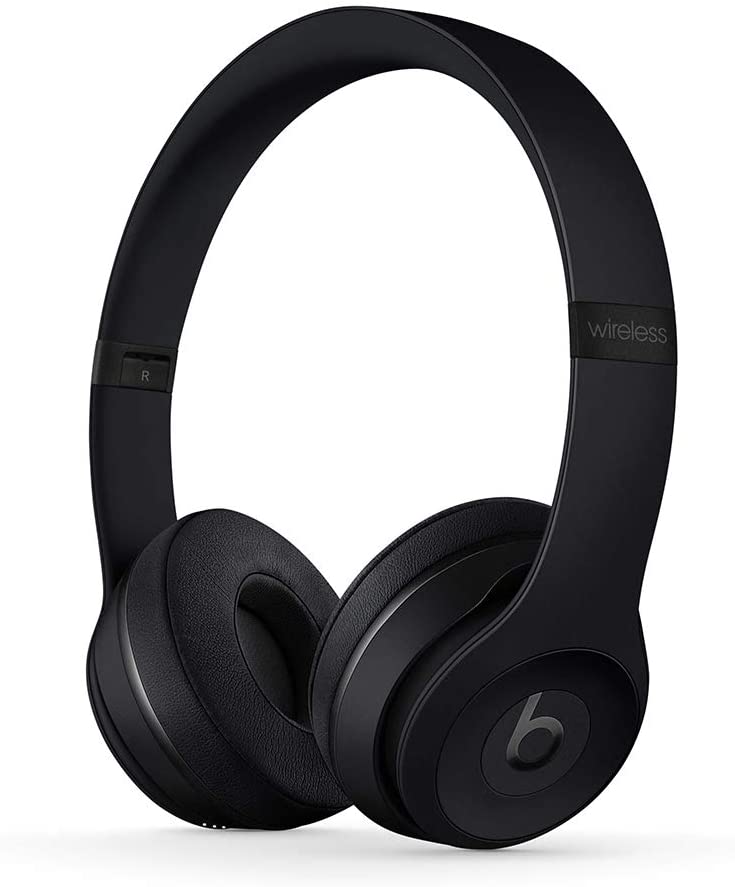 Photo 1 of Beats Solo3 Wireless On-Ear Headphones - Apple W1 Headphone Chip, Class 1 Bluetooth, 40 Hours of Listening Time, Built-in Microphone - Black (Latest Model)

