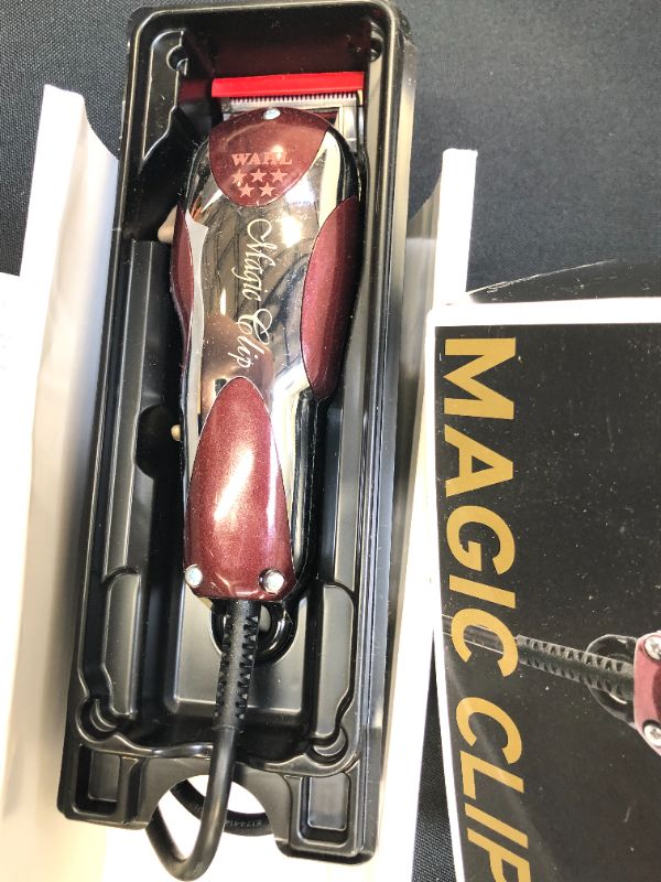 Photo 3 of Wahl Professional 5 Star Magic Clip Precision Fade Clipper with Zero Overlap Blades, Variable Taper Lever, and Texture Settings for Professional Barbers and Stylists - Model 8451
