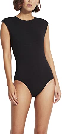 Photo 1 of -SIZE 14- Seafolly Cap Sleeve Full Coverage Open Back One Piece Swimsuit -Black-