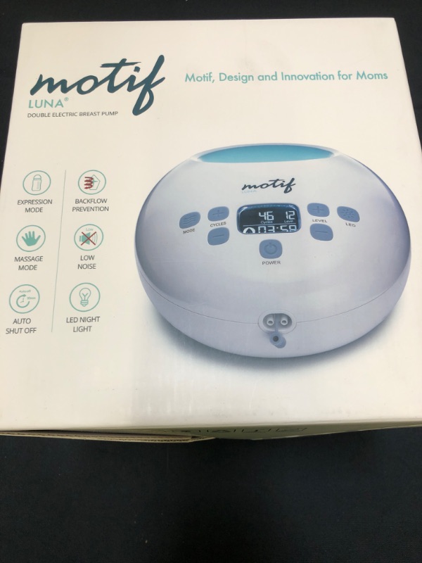 Photo 2 of Motif Luna w/ Battery Double Electric Breast Pump
