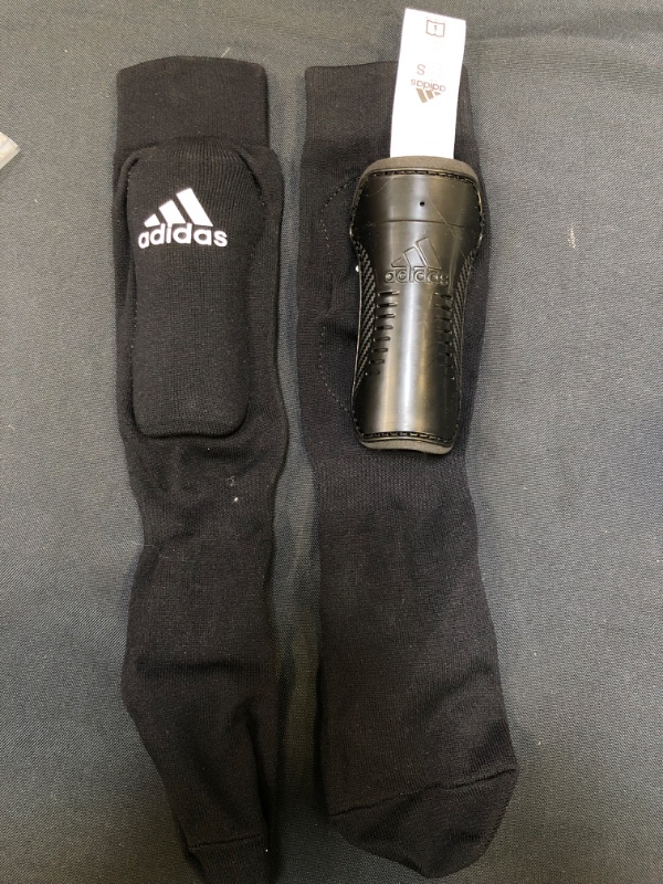 Photo 2 of -size small- adidas Unisex-Child Performance Youth Sock Shin Guards
