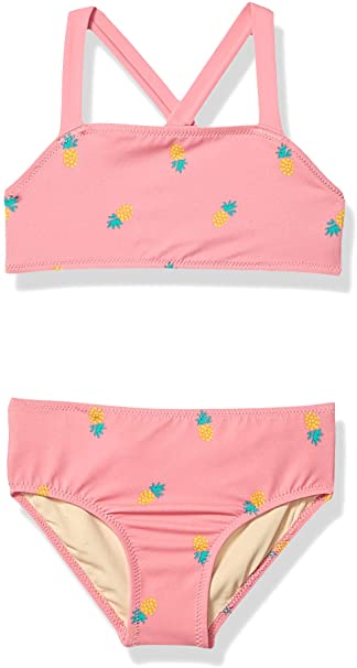 Photo 1 of Amazon Essentials Girls and Toddlers' 2-Piece Bikini Set XXL 
