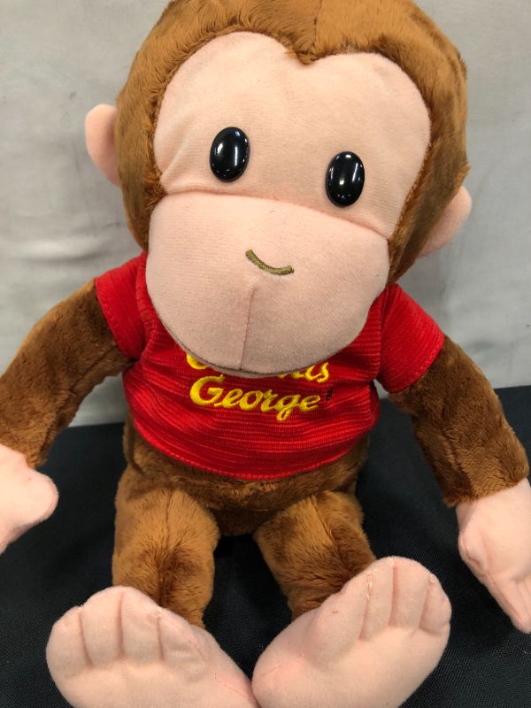 Photo 3 of  ADORABLE KIDS PREFERRED Curious George Monkey Plush - Classic George 12" Stuffed Animal
