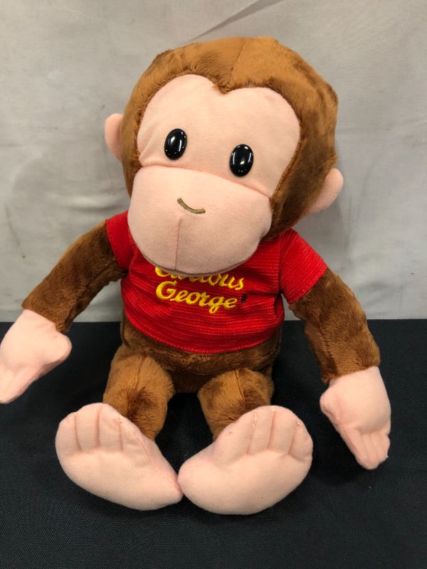 Photo 4 of  ADORABLE KIDS PREFERRED Curious George Monkey Plush - Classic George 12" Stuffed Animal
