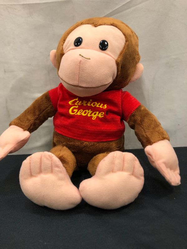 Photo 2 of  ADORABLE KIDS PREFERRED Curious George Monkey Plush - Classic George 12" Stuffed Animal
