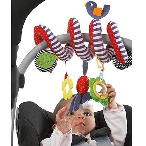 Photo 2 of BeeSpring Kid Baby Crib Cot Pram Hanging Rattles Spiral Stroller Car Seat Toy
