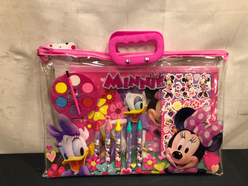 Photo 2 of Disney Minnie Mouse 12pc Stationary Tote Set

