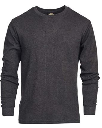 Photo 1 of Thermal Top - Men's Classic Medium Weight Waffle Thermal Top - XL 
