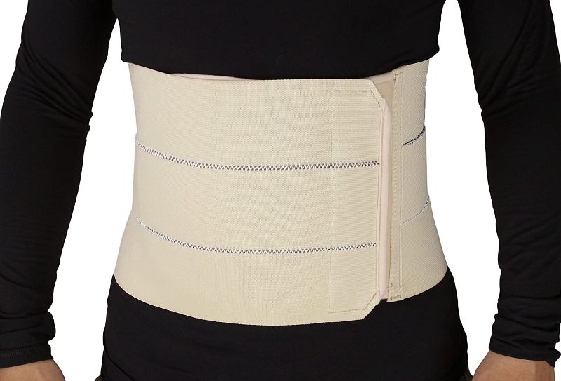 Photo 1 of ObboMed® MB-2310NM 3- Panel Elastic Postpartum Girdle/Postoperative Abdominal Binder Belt, Injuries Support, Post Pregnancy, Post-Surgical, Hernia, Belly Wrap Brace–Trimming Waist (M:34 – 39 inches)
