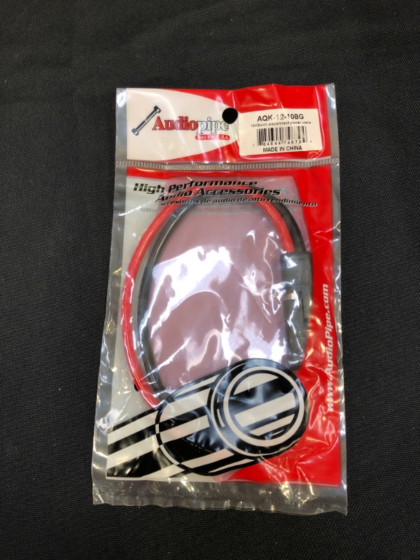 Photo 2 of Audiopipe 10 Gauge 12" Quick Disconnect Wire Harness
