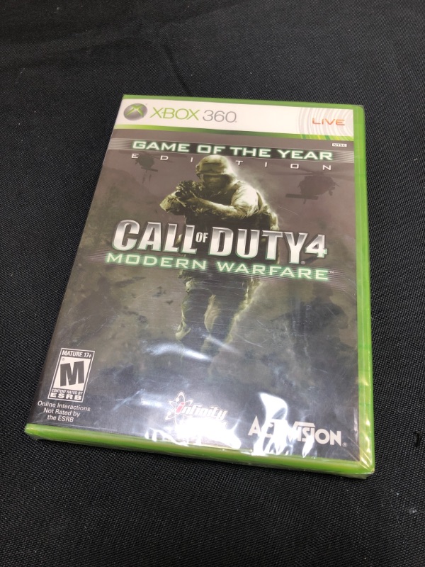 Photo 2 of Call of Duty 4: Modern Warfare - Game of the Year Edition - FACTORY SEALED 
