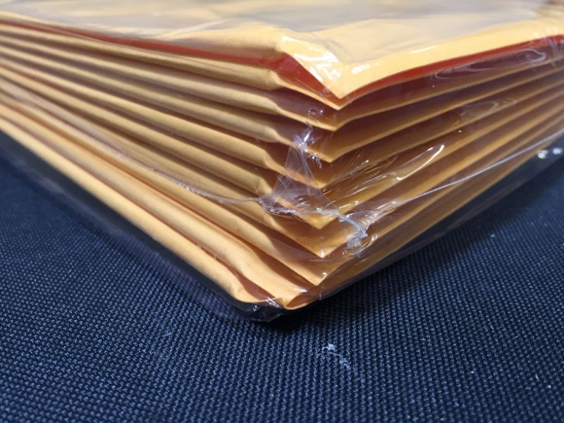 Photo 3 of 10 Pack Yellow Kraft Bubble Mailers 6.5? x 9? #0 Self Sealing Cushion Paper Padded Envelopes
