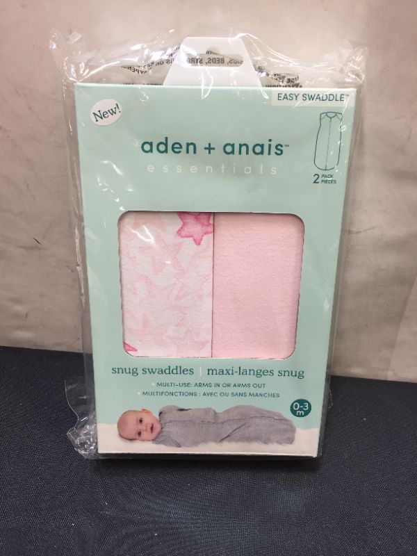 Photo 2 of aden + anais Essentials newborn Swaddle Wrap 0-3 Months

