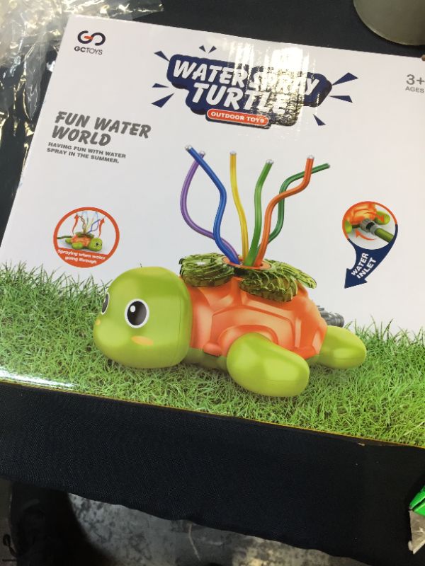 Photo 2 of Garden Sprinkler,Outdoor Water Spray Sprinkler-Cute Turtle Lawn Sprinkler , Water Sprinkler For Hoses?Multipurpose Yard Sprinklers for Plant Irrigation and Kids Playing
