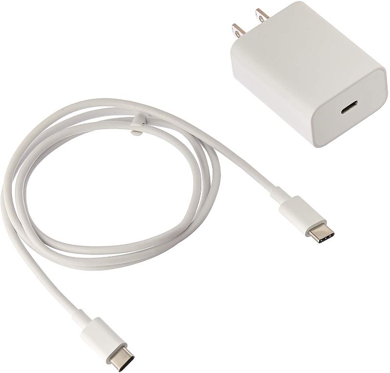 Photo 1 of Google 18W USB-C Power Adapter, GA00193-US, White
