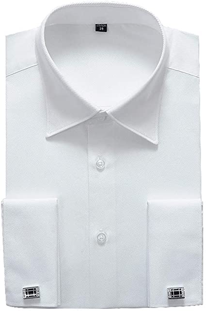 Photo 1 of Alimens & Gentle French Cuff Regular Fit Dress Shirts (Cufflink Included) SIZE 18 34/35
