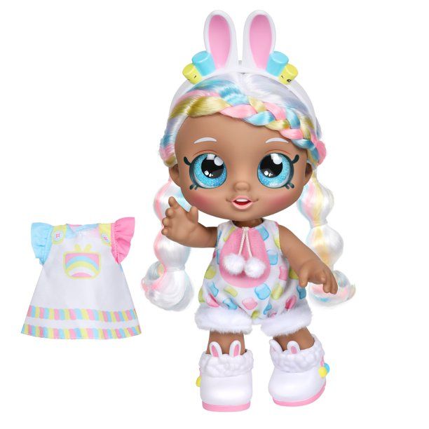 Photo 1 of Kindi Kids Dress up Friends - 10" Doll with 2 Outfits - Marsha Mello Bunny
