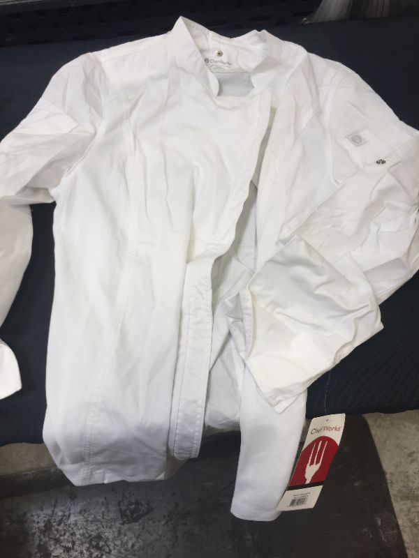 Photo 2 of Chef Works Women's Hartford Chef Coat MEDIUM