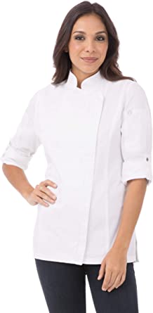 Photo 1 of Chef Works Women's Hartford Chef Coat MEDIUM