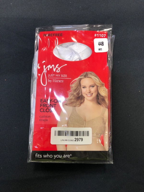 Photo 1 of Just My Size Women's Easy On Front Close Wirefree Bra MJ1107
44b