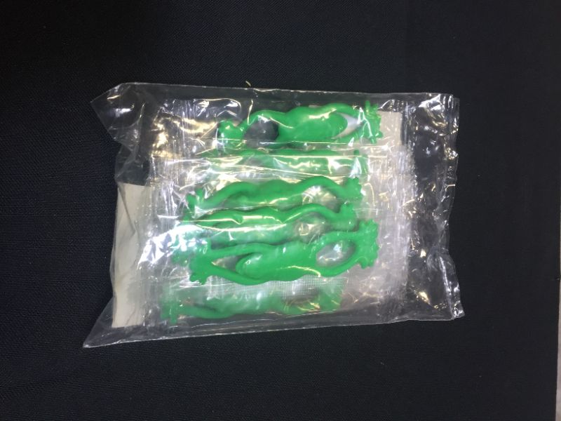 Photo 2 of Fun Express - Stretchable Flying Frogs - Toys - Value Toys - Sticky & Stretch Toys - 12 Pieces
