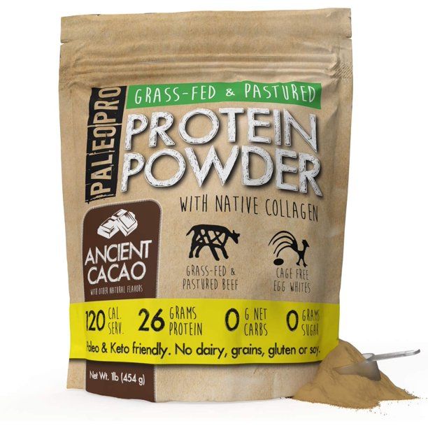 Photo 1 of PaleoPro Protein Powder, Ancient Cacao, Gluten Free, Dairy Free, 15 Servings, 1lb/454g EXP 10/2023