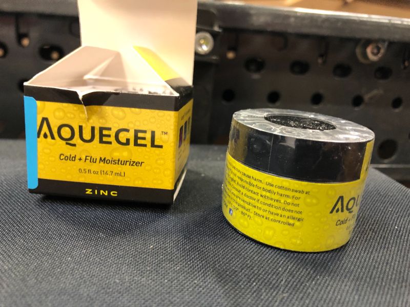 Photo 2 of Aquegel Plus Zinc Cold & Flu Relief, 0.5oz----factory sealed
