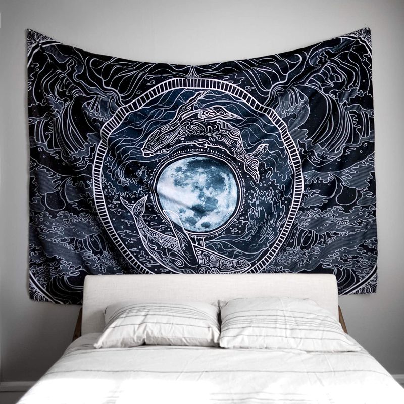Photo 1 of Millenia Whale Tapestry (60"x80")
