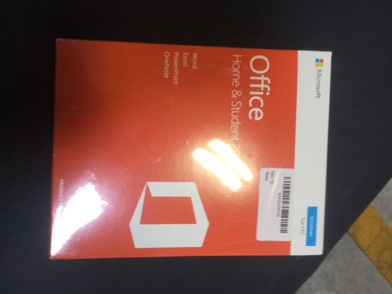 Photo 2 of Office 2016 Home and Student - English - Lifetime License - 1 PC - Box - KeyCard - Word Excel PowerPoint OneNote - Wind?ws 7 / 8 / 8.1 / 10 / 11 (not macOS)
