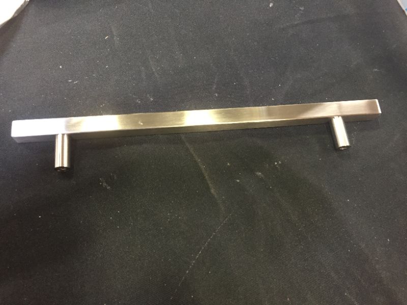 Photo 1 of CABINET PULL HANDLES BRUSHED NICKEL 10" 10 PACK