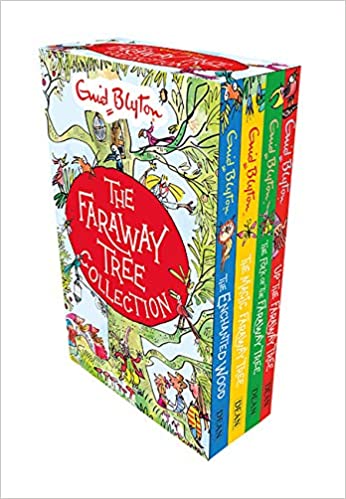 Photo 1 of Enid Blyton The Magic Faraway Tree Collection 4 Books Box Set Pack (Up The Faraway Tree, The Magic Faraway Tree, The Folk of the Faraway Tree, The Enchanted Wood) Paperback – January 1, 2014
