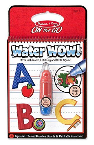 Photo 1 of Melissa & Doug LCI5389BN Water WOW Color With Water, Alphabet, MultiPk 5 Each
