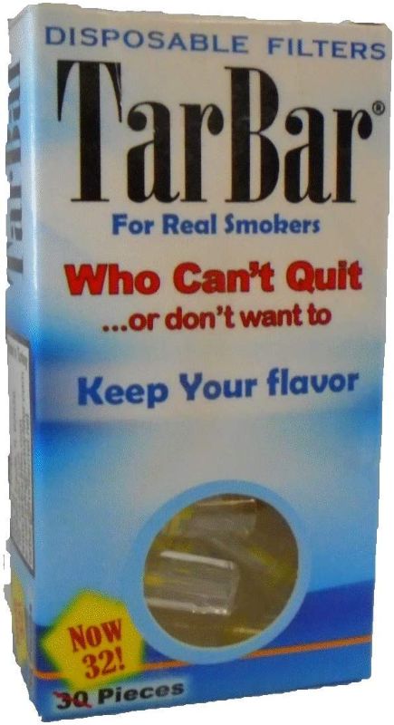 Photo 1 of 2 pack TarBar Cigarette Filters Box of 32 Filters
