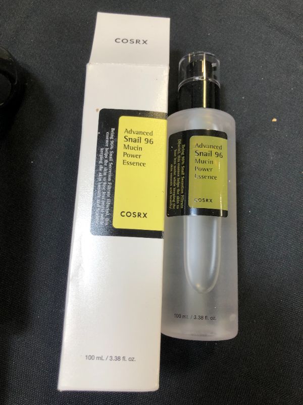 Photo 2 of COSRX Snail Mucin 96% Power Repairing Essence 3.38 fl.oz, 100ml, Skin Repair Serum, Korean Skin Care
