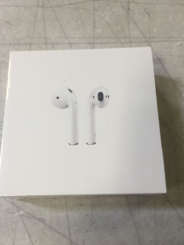 Photo 2 of Apple AirPods (2nd Generation) MV7N2AM/a with Charging Case - Stereo - Wireless - Bluetooth - Earbud - Binaural - in-ear
