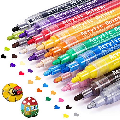 Photo 1 of Acrylic Paint Marker Pens
