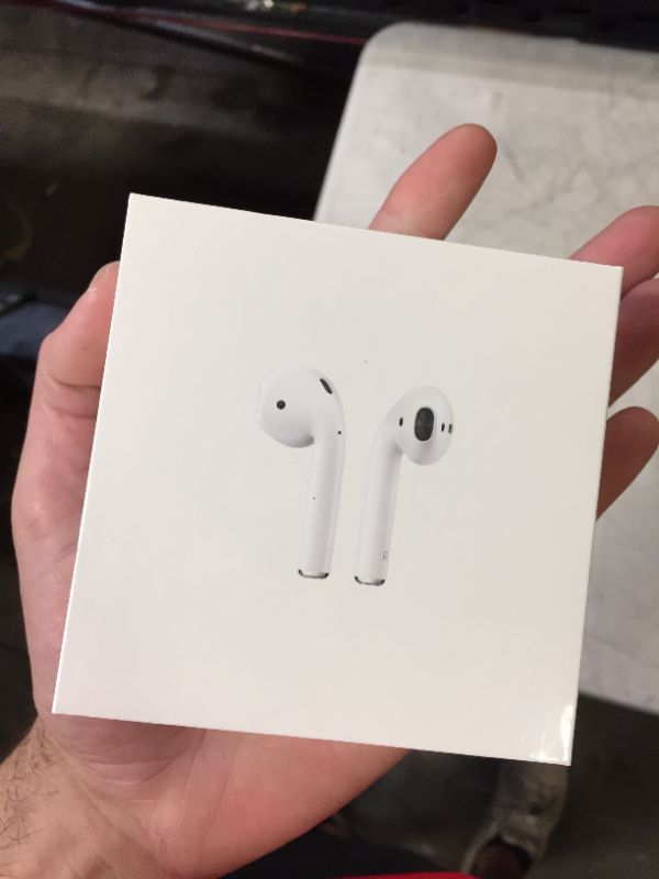 Photo 4 of Apple AirPods (2nd Generation) MV7N2AM/a with Charging Case - Stereo - Wireless - Bluetooth - Earbud - Binaural - in-ear
