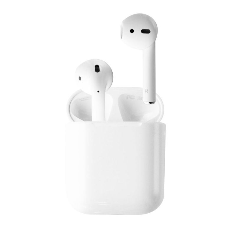 Photo 1 of Apple AirPods (2nd Generation) MV7N2AM/a with Charging Case - Stereo - Wireless - Bluetooth - Earbud - Binaural - in-ear