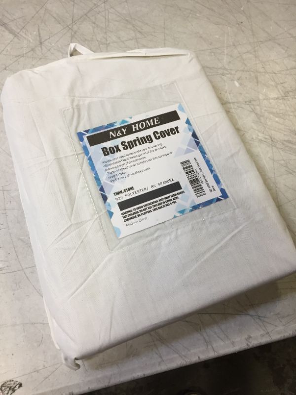 Photo 1 of Box spring cover twin size