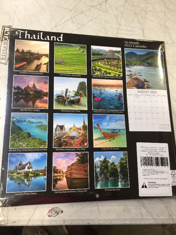 Photo 2 of 2022 Thailand theme calendar