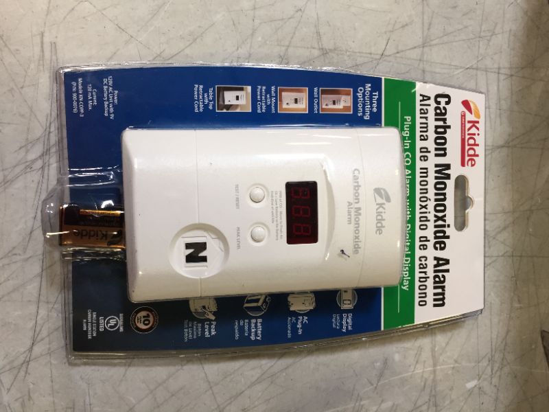 Photo 2 of AC Powered Plug-in Carbon Monoxide Alarm