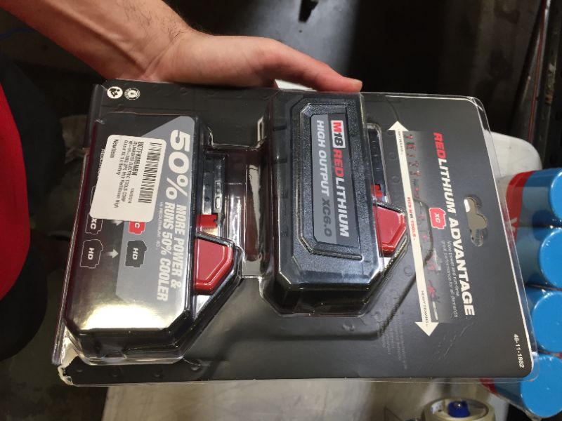 Photo 3 of Milwaukee 48-11-1828 M18 XC RED LITHIUM 18-Volt Lithium-ion Cordless Tool Battery ( 2 pack )