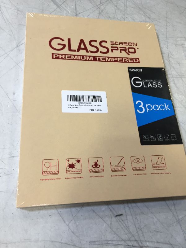 Photo 1 of 3 pack glass screen protector for samsun galaxy tablet