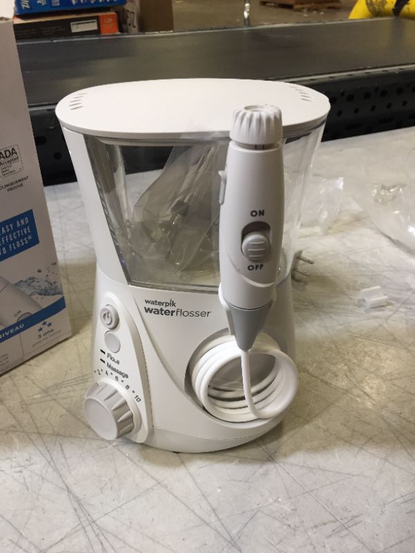 Photo 3 of Waterpik Aquarius Water Flosser, White WP-660 1S - 1.0 Ea